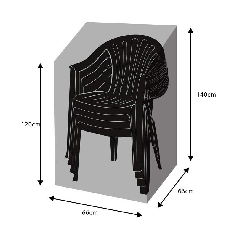 Housse De Protection Pour Chaises De Jardin – Dimensions 60x60x110 Cm, Matière PEVA étanche, Protection Contre Intempéries